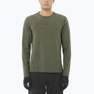 Men's longsleeve Salomon Trackline grape leaf