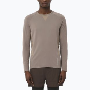 Men's running longsleeve Salomon Sense Aero Seamless Tee iron