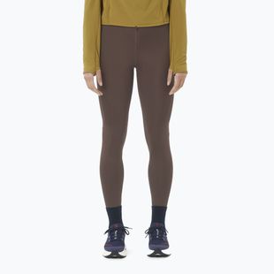 Women's running leggings Salomon SHAKEout Core 28" coffee bean