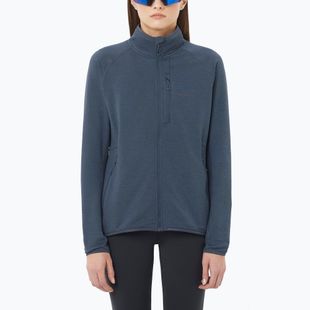 Women's fleece sweatshirt Salomon Lightwarm Full Zip blue nights