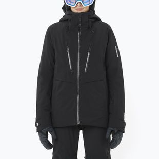 Women's ski jacket Salomon Brilliant 2.0 deep black
