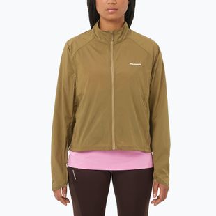 Women's running jacket Salomon Shakeout Fly brilliant olive