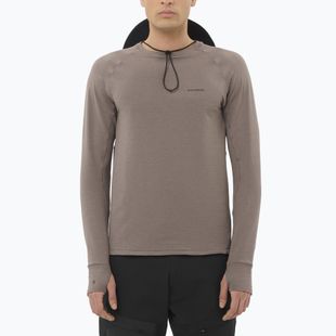 Men's sweatshirt Salomon Essential Lightwarm CN iron