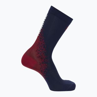 Socks Salomon Gravel Crew deep blue/haute red