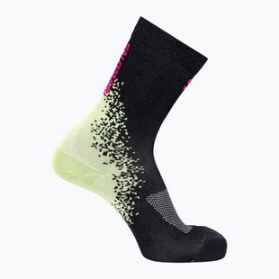 Socks Salomon Gravel Crew pink glo/butterfly