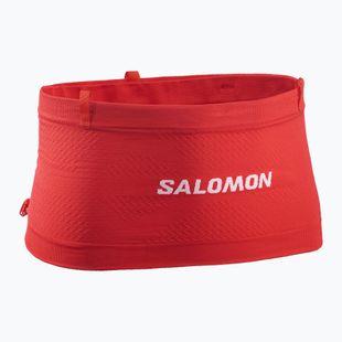 Salomon running belt ADV SKIN Seamless flame scarlet/white