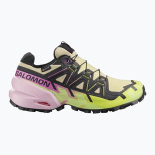 Women's running shoes Salomon Speedcross 6 GTX bog/dawn pink