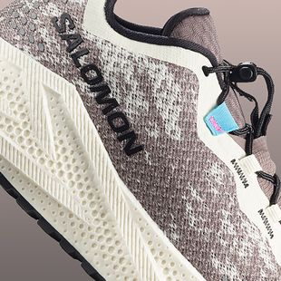 Women's running shoes Salomon Aero Glide 4 GRVL vanilla ice/black iron