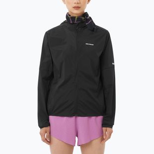 Women's running jacket Salomon Sense Aero Wind black
