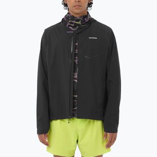 Men's running jacket Salomon Bonatti Waterproof dee black