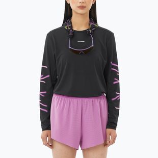 Women's running longsleeve Salomon Shakeout Core deep black