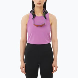 Women's running top Salomon Shakeout Core Tank iris orchid