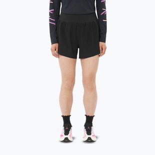 Women's running shorts Salomon Sense Aero Stow 4" deep black