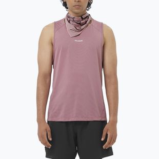 Men's running top Salomon Shakeout Core Tank dusky orchid