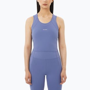 Women's running top Salomon SHAKEout Bliss Tanklette marlin