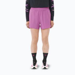 Women's running shorts Salomon Shakeout Core 2IN1 4" iris orchid