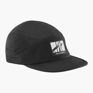 Baseball cap Salomon Wild Rays 5 Panel deep black