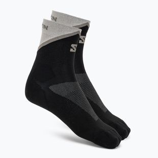 Socks Salomon Pulse Ankle black/gull gray/silver cloud