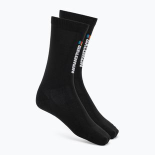 Socks Salomon Pulse Race Flag Crew black