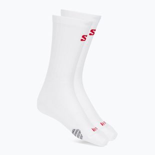 Socks Salomon S/Lab Phantasm Crew 3 white/fiery red