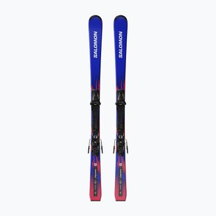 Kids’ downhill skis with bindings Salomon Equipe MT JR + M10 GW race blue/equipe red