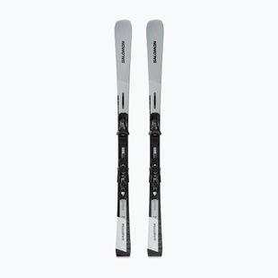 Downhill skis with bindings Salomon S/Max 12 + I12 GW silver/black