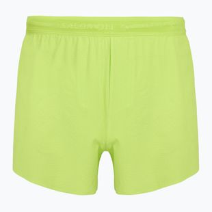 Men's running shorts Salomon Sense Aero SPLT 3" acid lime