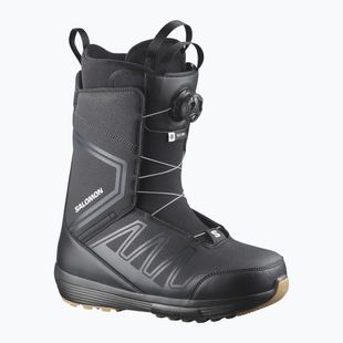 Men's snowboard boots Salomon Faction Boa black/black/black