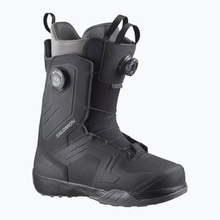 Men's snowboard boots Salomon Dialogue Dual Boa black/black/asphalt