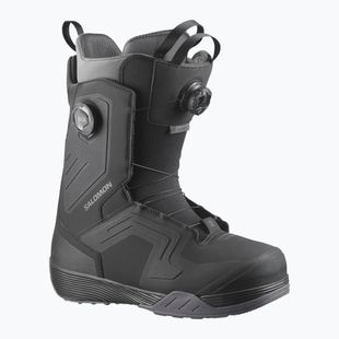 Men's snowboard boots Salomon Dialogue Dual Boa Wide black/black/asphalt