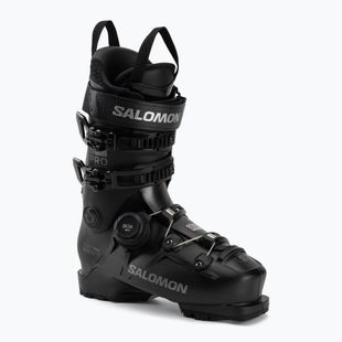 Men's ski boots Salomon S/PRO Supra S Boa 100 black/beluga met/dark grey met