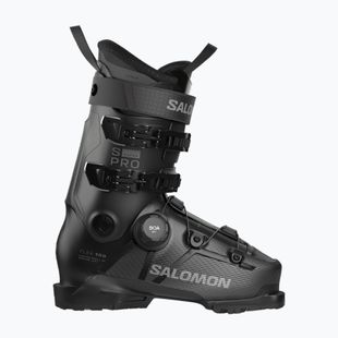 Men's ski boots Salomon S/PRO Supra S Boa 100 black/beluga met/dark grey met