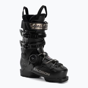 Women's ski boots Salomon S/PRO Supra S Boa 85 W black/beluga met/light bronze met