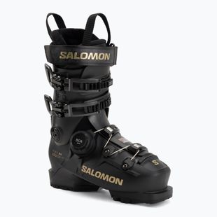 Women's ski boots Salomon S/PRO Supra S Boa 95 W black/beluga met/gold met