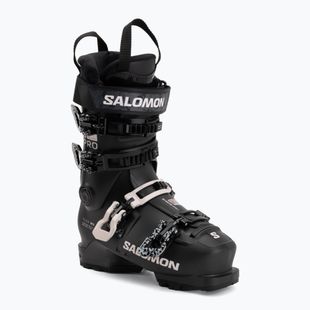 Women's ski boots Salomon S/PRO Supra 85 W black/black/lilac ash