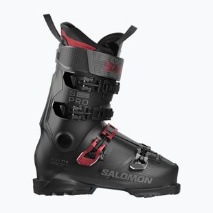 Men's ski boots Salomon S/PRO Supra 110 black/samba met/beluga met