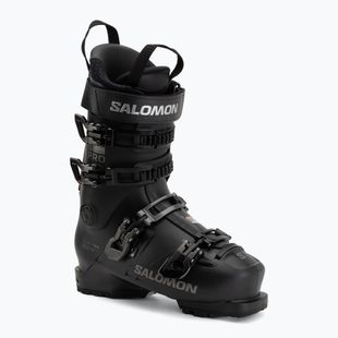 Men's ski boots Salomon S/PRO Supra 100 black/dark gray met/beluga