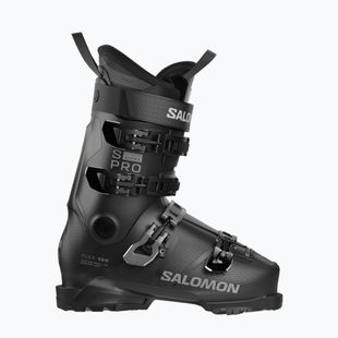 Men's ski boots Salomon S/PRO Supra 100 black/dark gray met/beluga