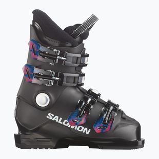 Children's ski boots Salomon T4 M Jr black/black/white