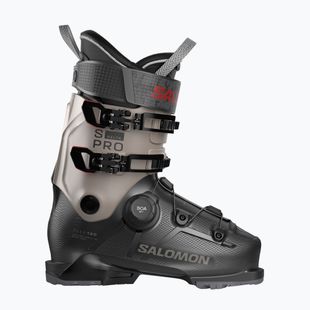 Men's ski boots Salomon S/Pro Delta Boa 120 black/roasted cashew/samba met.