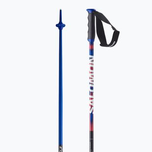Ski poles Salomon Equipe ALU race blue/red