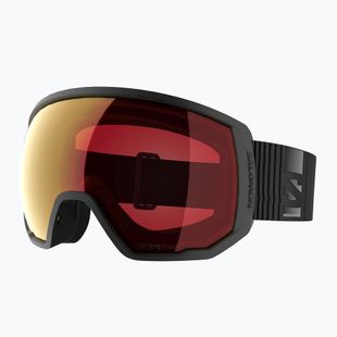 Ski goggles Salomon Radium Pro Outline Sigma Photo S1-S3 black/sigma photo poppy red