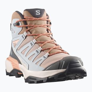 Women's trekking boots Salomon X Ultra 360 MID GTX oxford tan/pearl blue