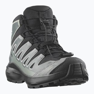 Children's hiking boots Salomon XA PRO MID Waterproof black/sedona sage