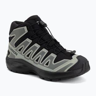 Children's hiking boots Salomon XA PRO MID Waterproof black/sedona sage