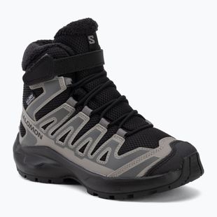 Children's hiking boots Salomon XA Pro Winter Waterproof black/castlerock