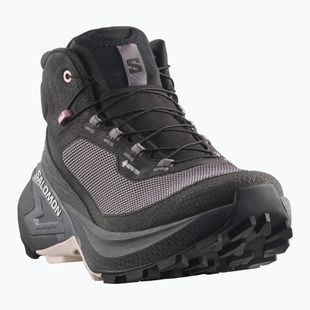 Women's hiking boots Salomon Genesis Mid GTX black/dawn pink