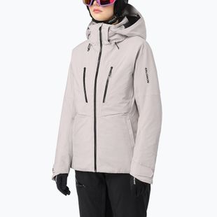 Women's ski jacket Salomon Brilliant 2.0 silver cloud