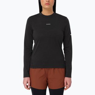 Women's running longsleeve Salomon Sense Merino Tee LS deep black
