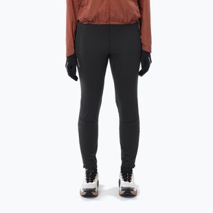 Women's running leggings Salomon Sense Softshell Tights deep black